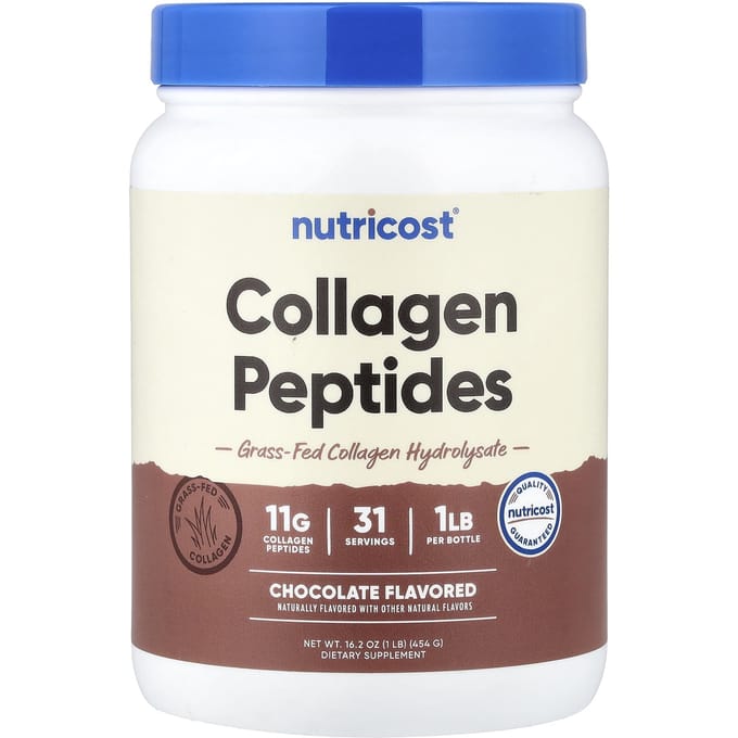 Collageen Peptiden, Chocolade, 454G (1 pond)
