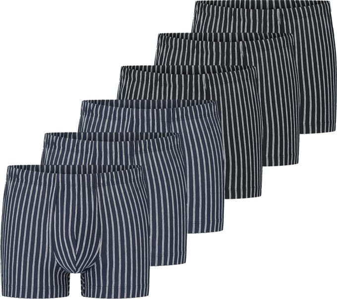 Schiesser Heren retro short / pant 6 pack 95/5 Essentials Cotton