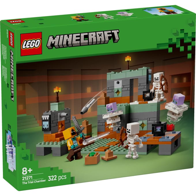 LEGO Minecraft De Trial Chamber - 21271 - - ONESIZE