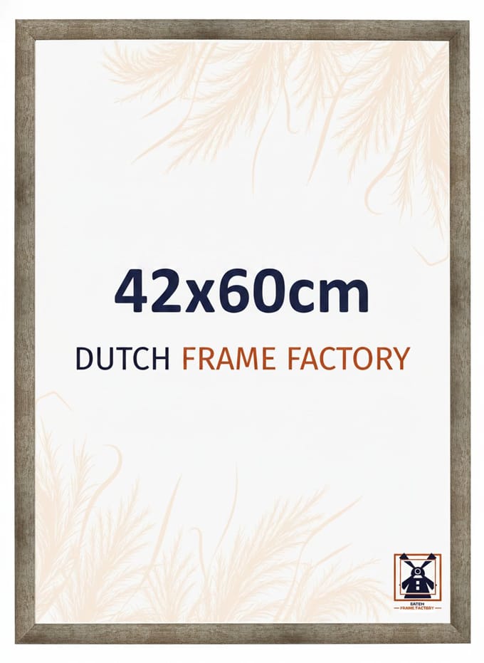 Fotolijst 42x60 cm - MDF - Metaal Vintage - Benno