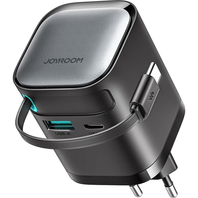 Joyroom 65W GaN3 Snellader - Oplader met USB C Kabel - Geschikt voor Telefoon, Laptop & Tablet