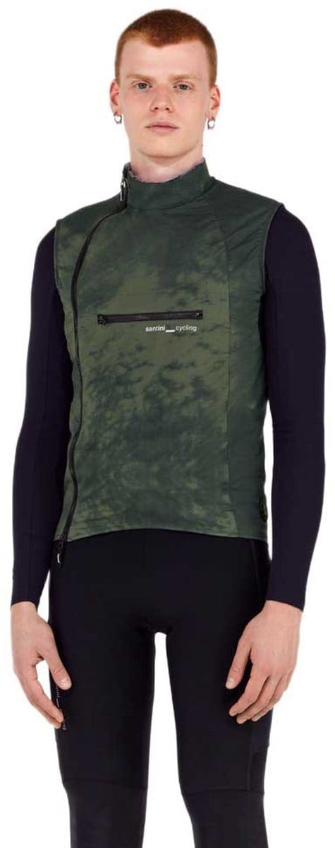 Santini Alpha™ Insulated Gilet Groen M Man