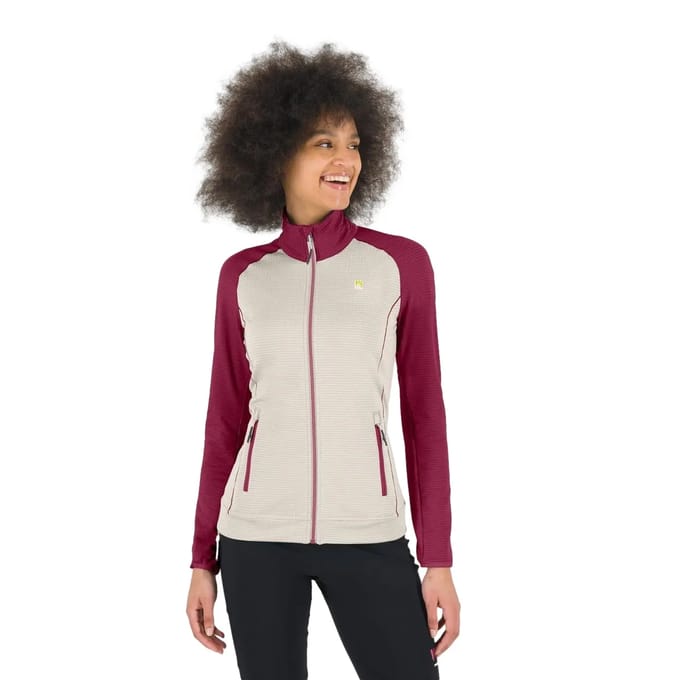 Fleece met volledige rits voor dames Karpos Ambrizzola