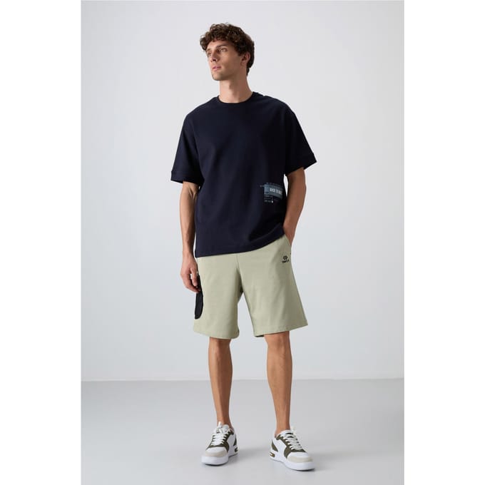 Heren Cargo Shorts met Wijdbeen