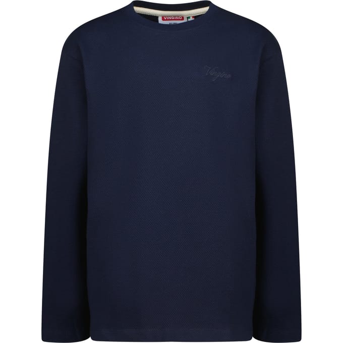 Vingino Boys Basic Tee T-shirt Dark Blue Taglia: 10 | Camicie Outlet | kids | Blu