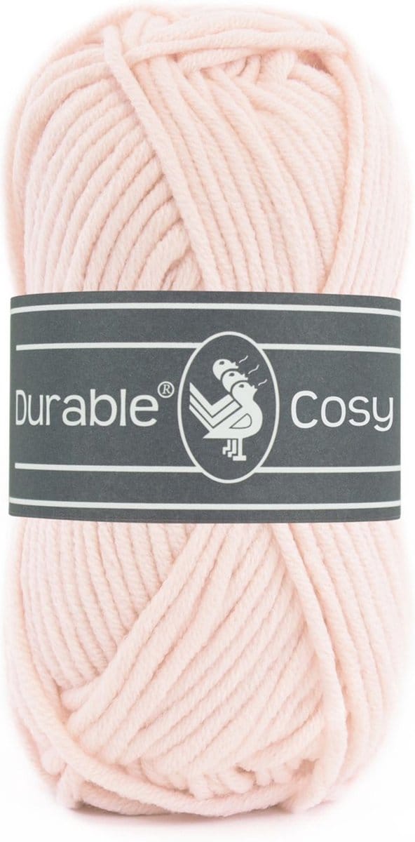 Durable Cosy - 2192 Pale Pink - Katoen/Acryl Garen