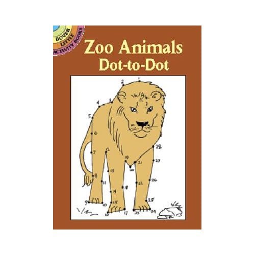 Zoo Animals Dot To Dot - Barbara Soloff Levy
