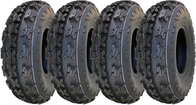 22x7.00-10 Slasher ATV-banden WP01 OBOR-raceband 6-laags, voor de openbare weg (set van 4)