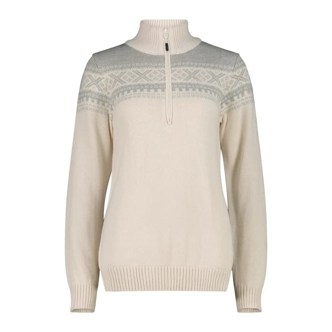 Damestrui met 1/2 rits CMP Wooltech