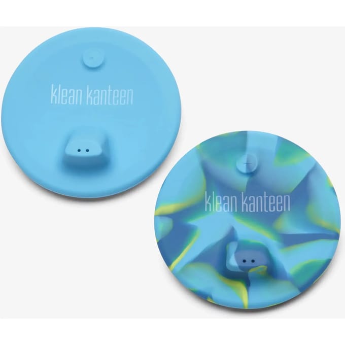 Klean Kanteen Kid Sippy Lid 2 Pack - Kids Cup Blue Tie Dye