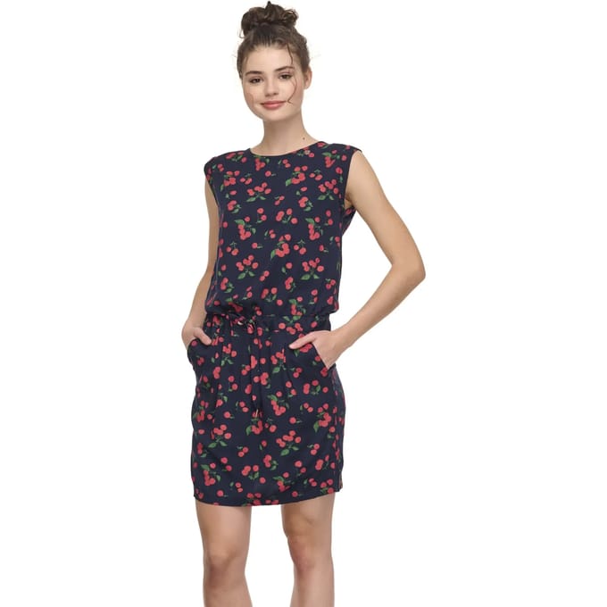 Ragwear jurk mascarpone Wit-S (36)