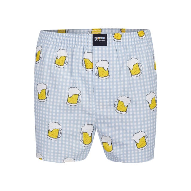 Happy Shorts Wijde Boxershorts Heren Met Print 3-Pack - Maat L