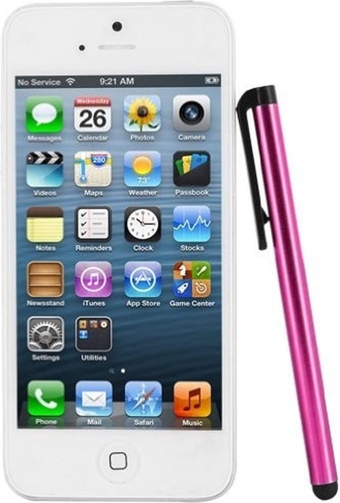Stylus pen voor iPhone, iPad en iPod Touch (roze)