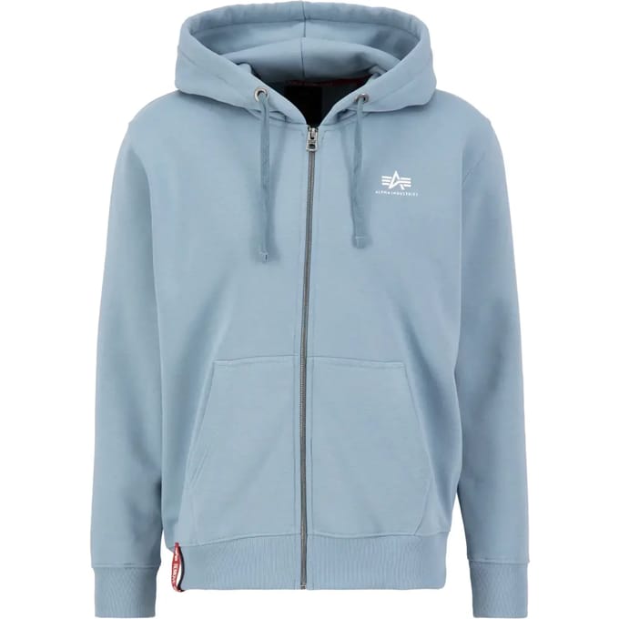 Sweatshirt Alpha Industries met capuchon en rits Basic