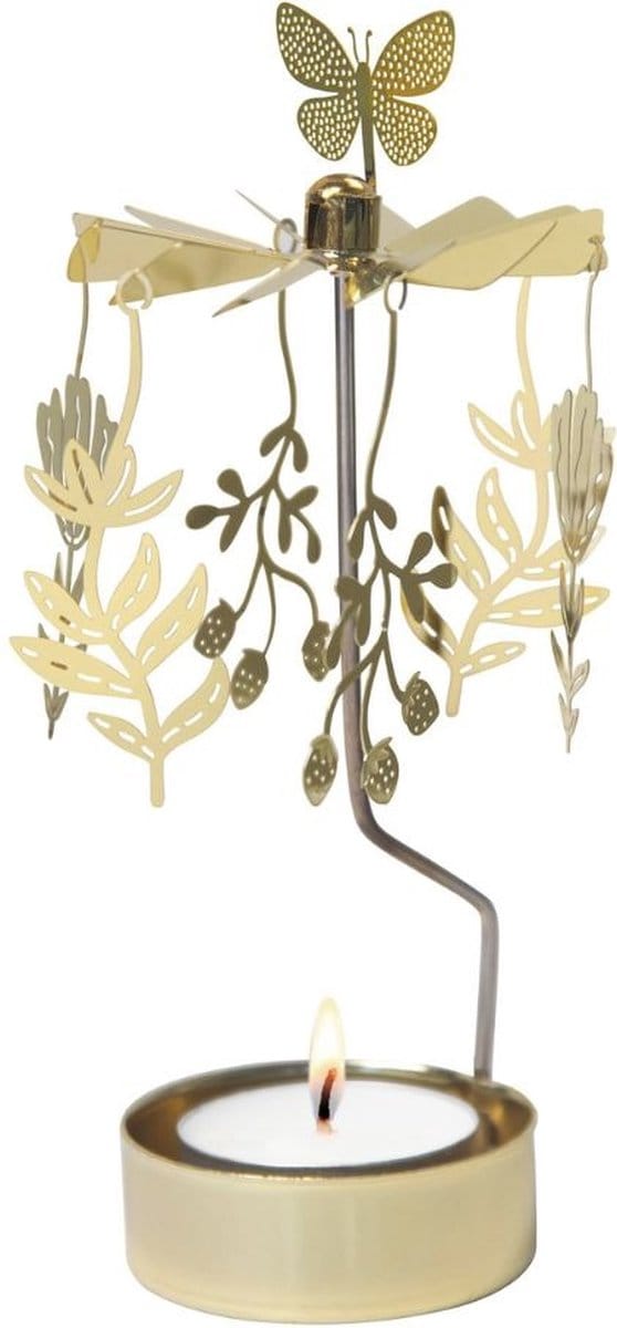 Weidebloemen rotary candle - Pluto Design
