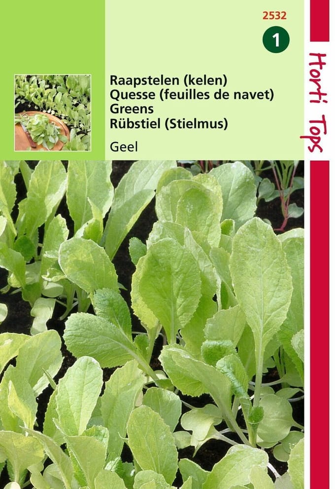 2 stuks Hortitops Raapstelen Gele