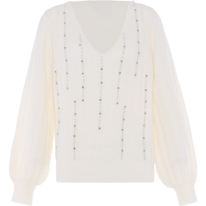 Faina Jumper Dames wolwit
