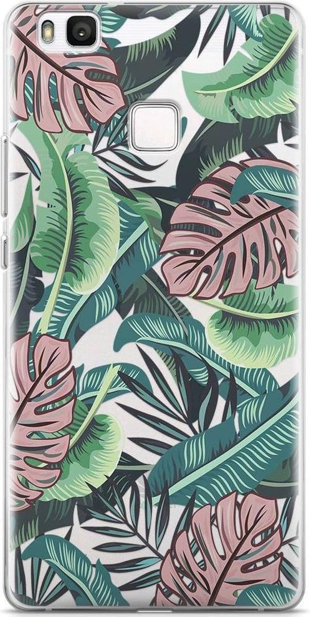 Huawei P9 Lite transparant hoesje - Jungle