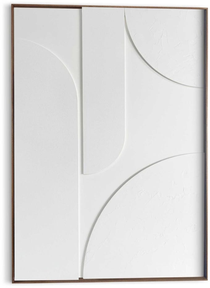 Schilderij 3D Art Minimalisme - 100 x 70 - Hout - REINDERS