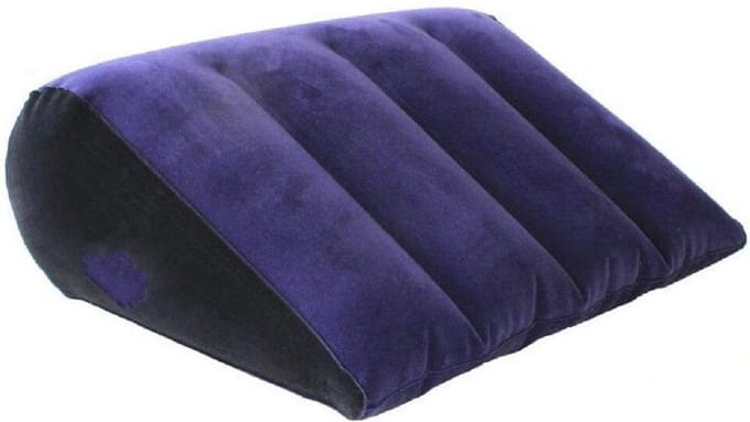 Opblaasbaar multifunctioneel kussen - blauw