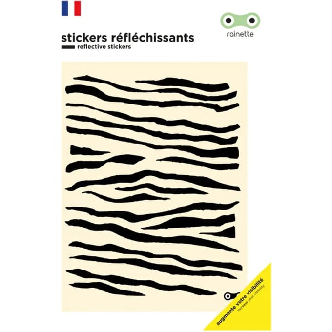 Reflecterende stickers Rainette Zebre