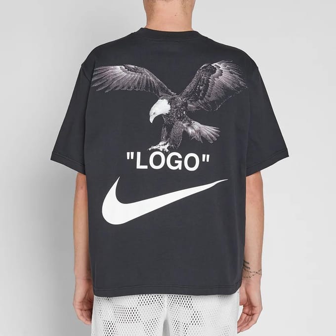 Nike lab X OFF WHITE Mercurial Nrg X T-shirt AJ2239-010 S black