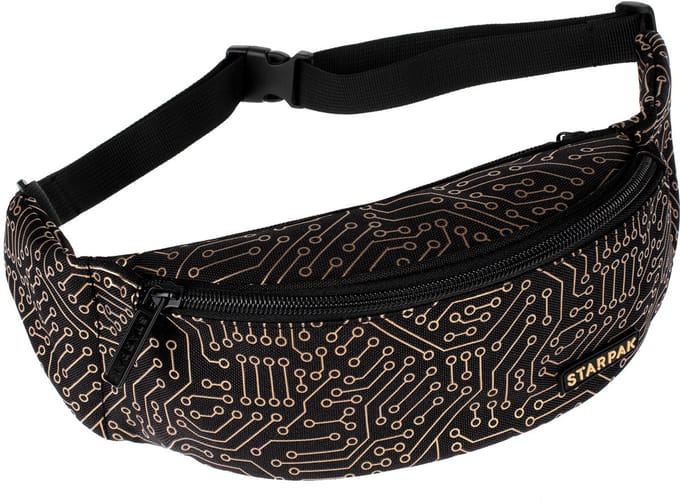 Starpak heuptas - 26x10x7 cm - nano print - crossbody bag