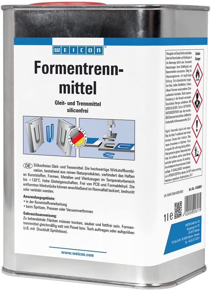 WEICON Lossingsmiddel – 1 l – Voor Lijmresten en Kit