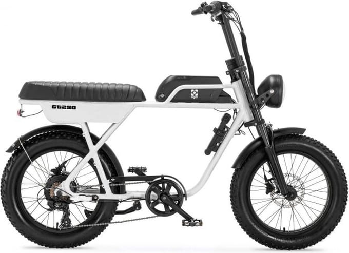 AGM GT250 - Fatbike - 12.8Ah - Wit - Hydraulische remmen