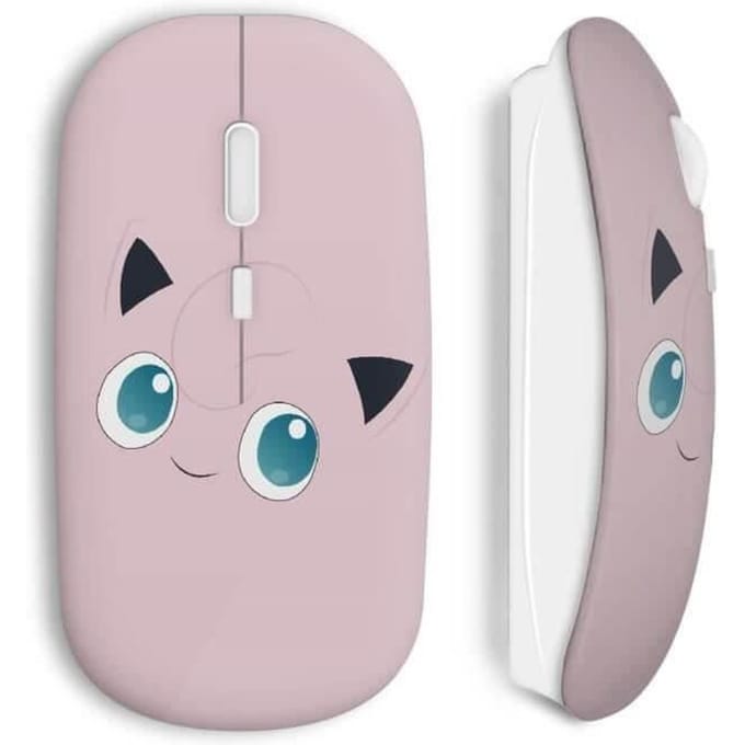 Souris Sans Fil - MANIACASE - Rondoudou - Rose - USB wifi - Compatible Mac et PC