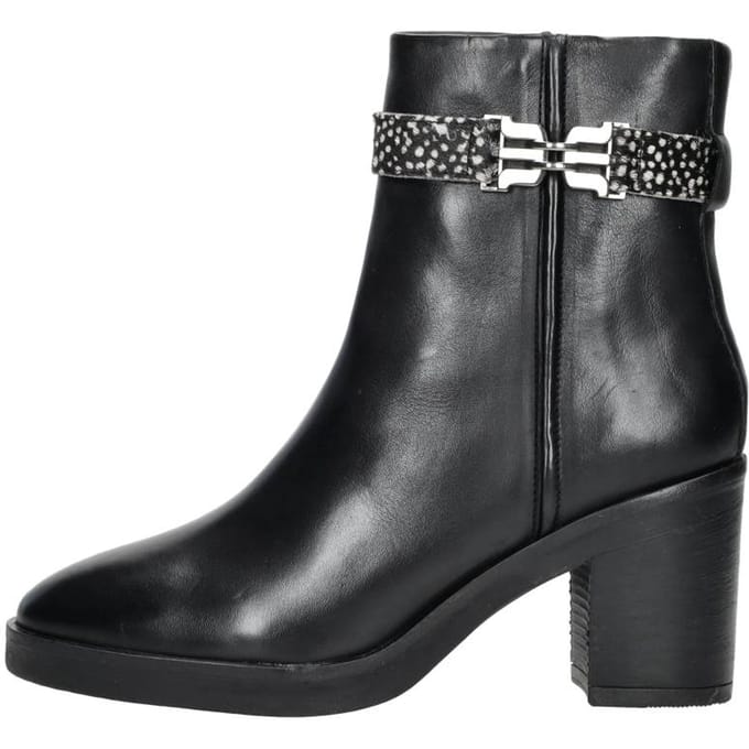 Maruti - Vivien Enkellaarsjes op hak Zwart - Black/Pixel Black - 40