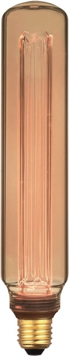 LED Buislamp E27 - 4.3W - Gold - 30cm - 3 Standen Memory
