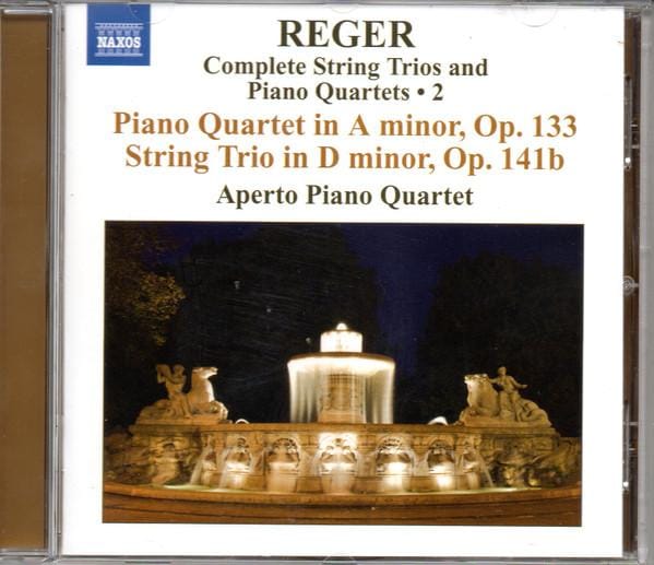 Aperto Piano Quartet - Reger: String Trios & Piano Quartets Volume 2 (CD)