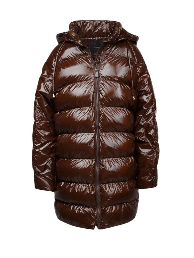 Pinko Winterjas Bruin