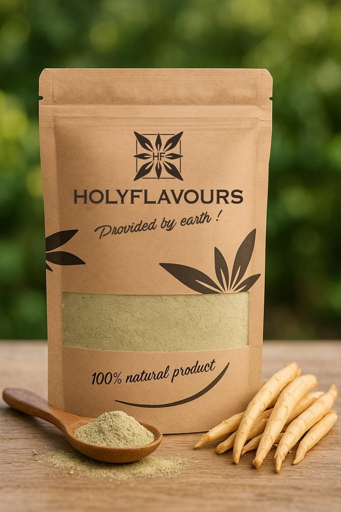 Shatavari Poeder - 100 gram - Holyflavours