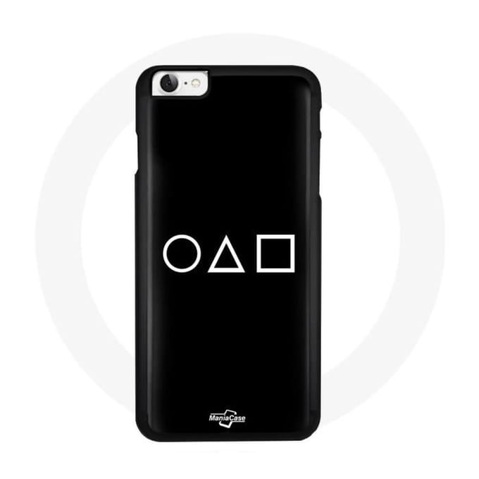 Coque Maniacase pour Iphone 5 Carte Squid game Noir - noir