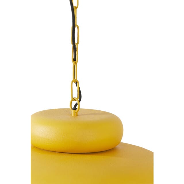 Light & Living - Hanglamp NEIVA - Ø46x30cm - Geel