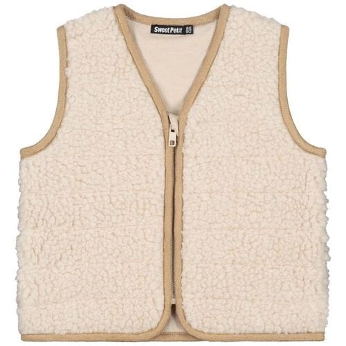 Sweet Petit peuter gilet Jef Beigebrown 110/116 heren