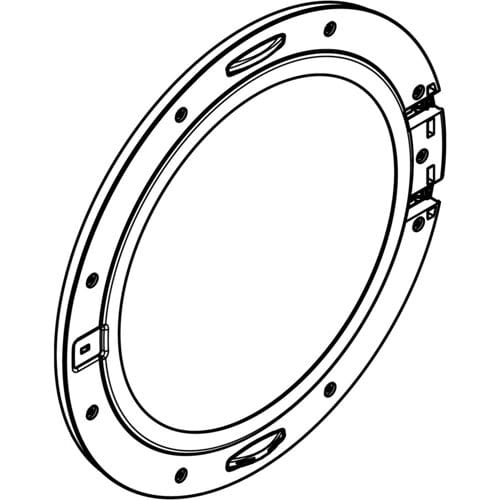AEG deurkader, achter, grijs, Ø486 140039561208
