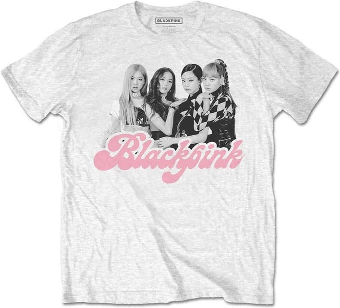 Blackpink - Photo Heren T-shirt - M - Wit