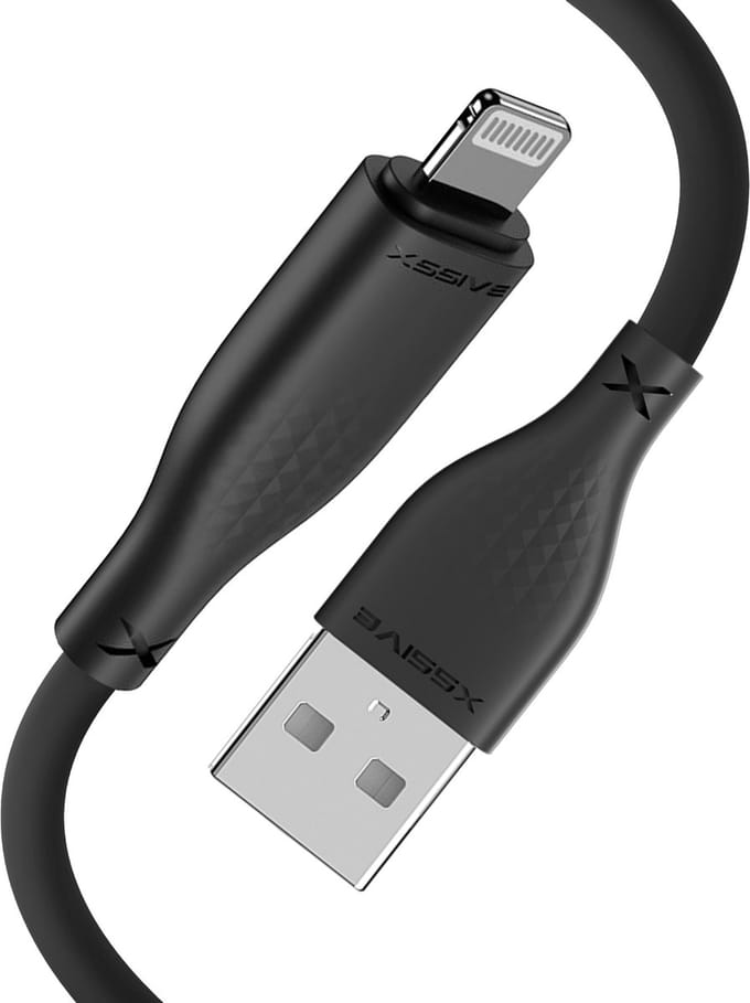 Xssive USB Kabel geschikt voor Apple iPhone met Lightning aansluiting - Oplader Kabel 1 meter