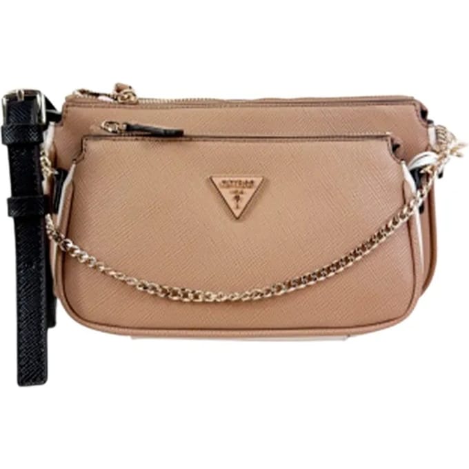 Guess Noelle II DBL Pouch - Schoudertas 24 cm (tan multi)