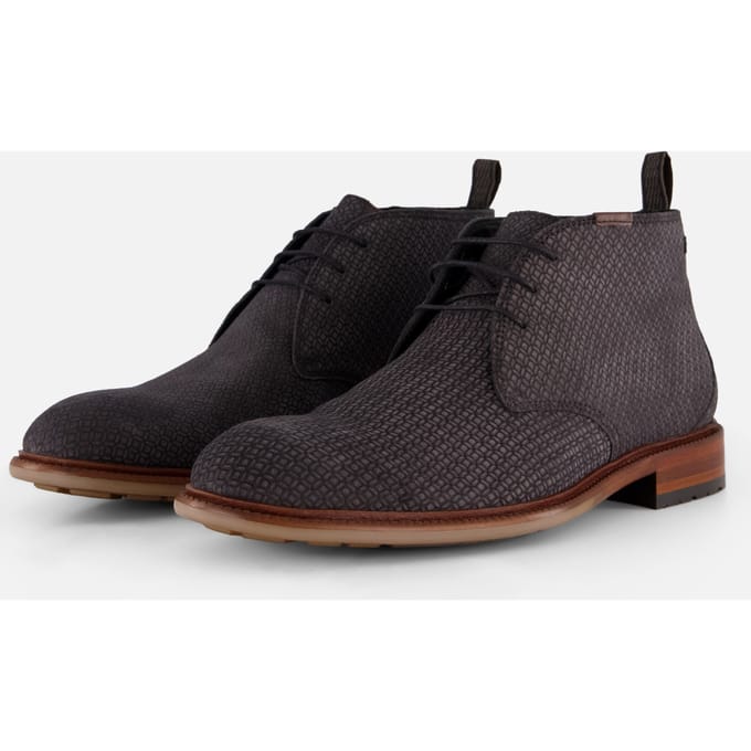 Floris van Bommel Floris van Bommel Normer veterboots zwart
