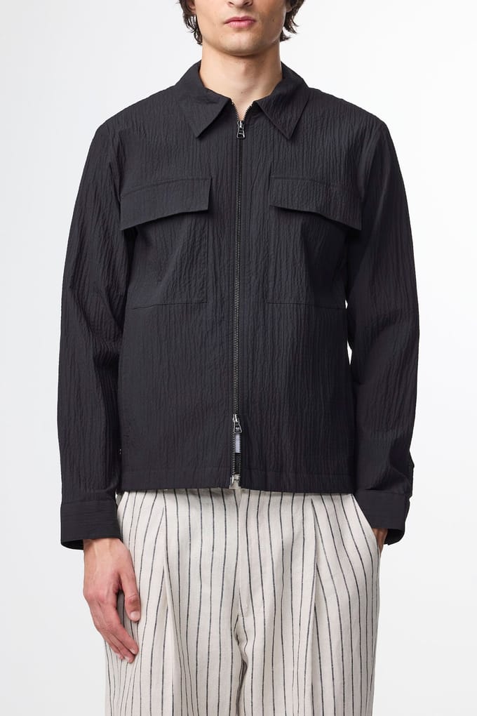 NN.07 Alban 5721 Black Taglia: M | Giacche leggere Outlet | Uomo | Nero