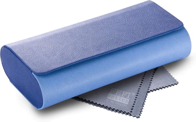 Hardcase brillenkoker voor 2 brillen - Blauw