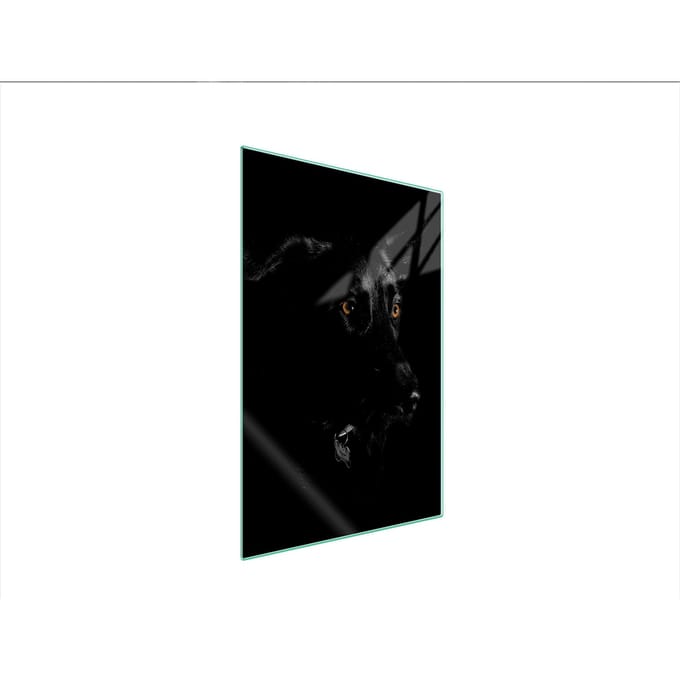 TMK ArtDeko - Snijplank Glas - 35x52 cm - Motief Pies - Hartglas