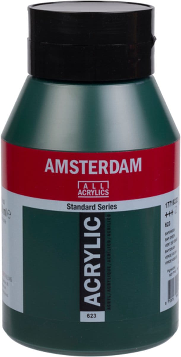 Acrylverf - Sapgroen 623 - Amsterdam - 1000ml