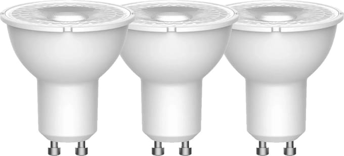 Energetic - Led Spot Lamp GU10 - 3.1W - 2700K - 230lm - 230V - Warm Wit - 3 Pack