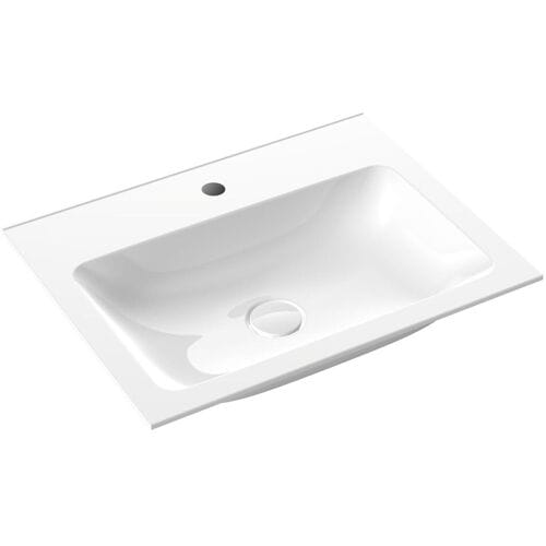 Emco asis washbasin 60 cm with 1 tap hole 957711461