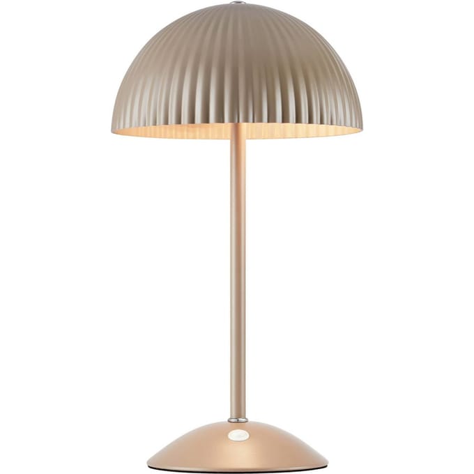 Markslöjd Tafellamp Zin, bruin, ijzer, hoogte 35,5 cm, G9